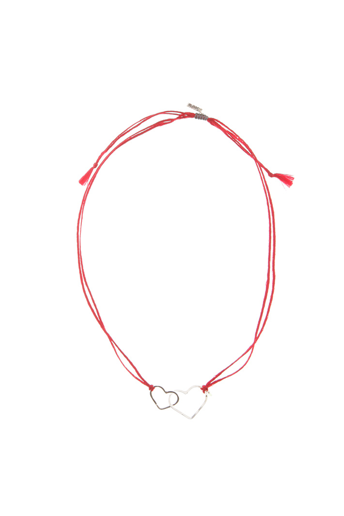 Collana con cuori in metallo Fashion Market Collana con cuori in metallo Fashion Market