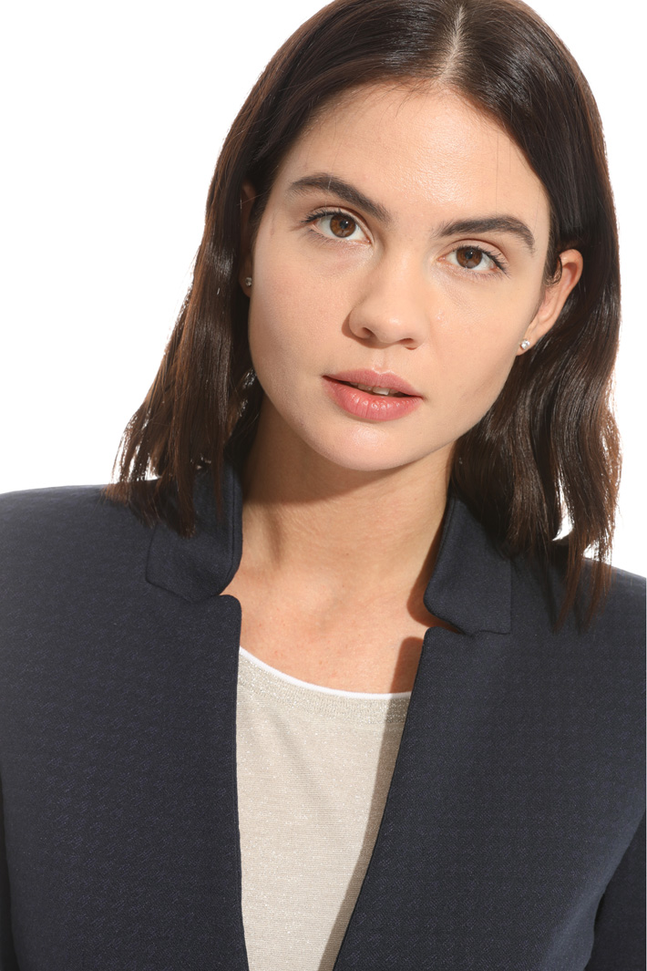 Blazer in jersey jacquard Fashion Market Blazer in jersey jacquard Fashion Market