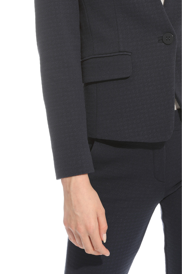 Blazer in jersey jacquard Fashion Market Blazer in jersey jacquard Fashion Market