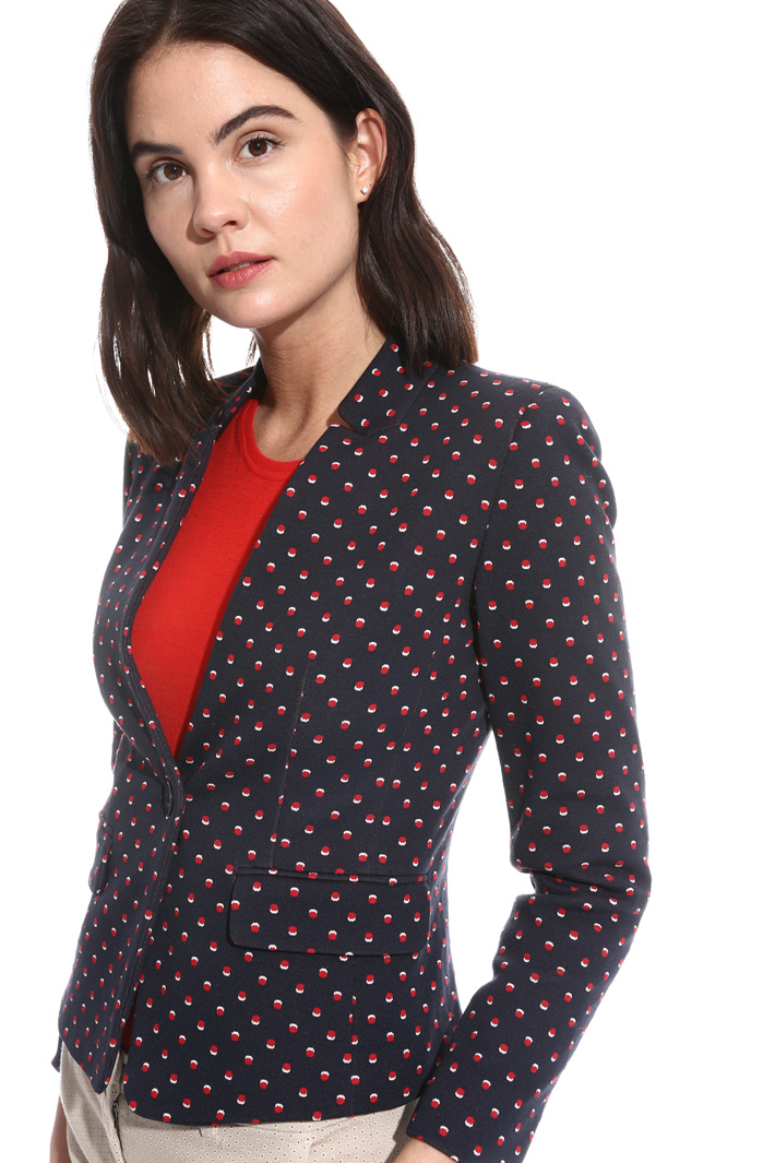 Blazer in jersey jacquard Fashion Market Blazer in jersey jacquard Fashion Market