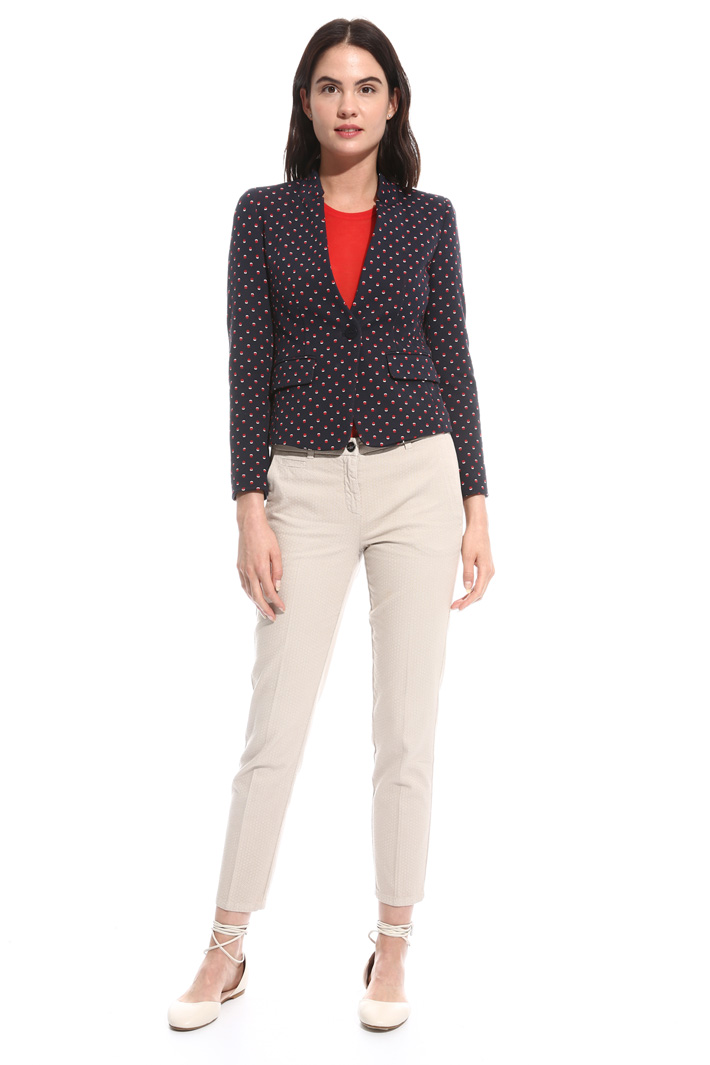 Blazer in jersey jacquard Fashion Market Blazer in jersey jacquard Fashion Market
