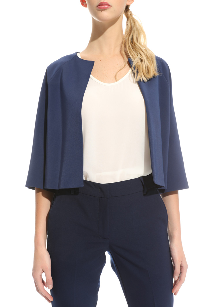 Bolero in faille stretch Fashion Market Bolero in faille stretch Fashion Market