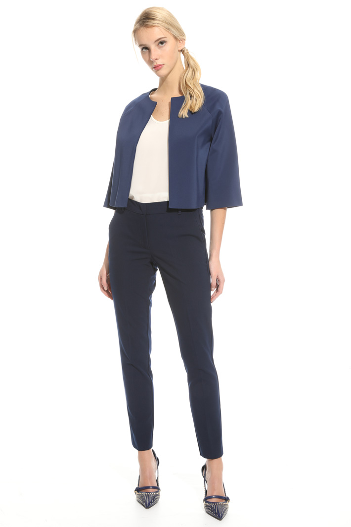 Bolero in faille stretch Fashion Market Bolero in faille stretch Fashion Market