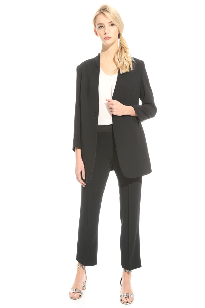 Giacca in crepe enver satin Fashion Market Giacca in crepe enver satin Fashion Market