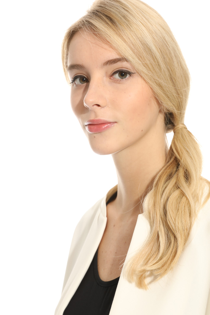 Bomber in crepe enver satin Fashion Market Bomber in crepe enver satin Fashion Market