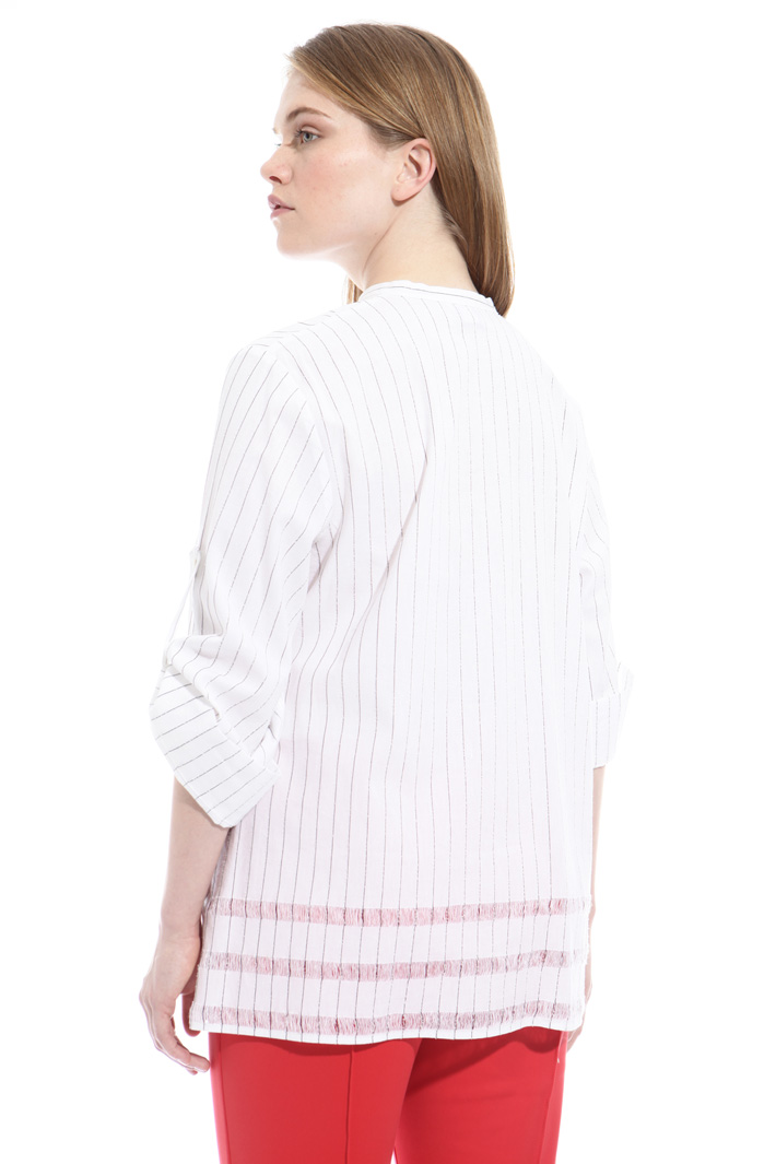 Camicia in cotone e lino Fashion Market Camicia in cotone e lino Fashion Market
