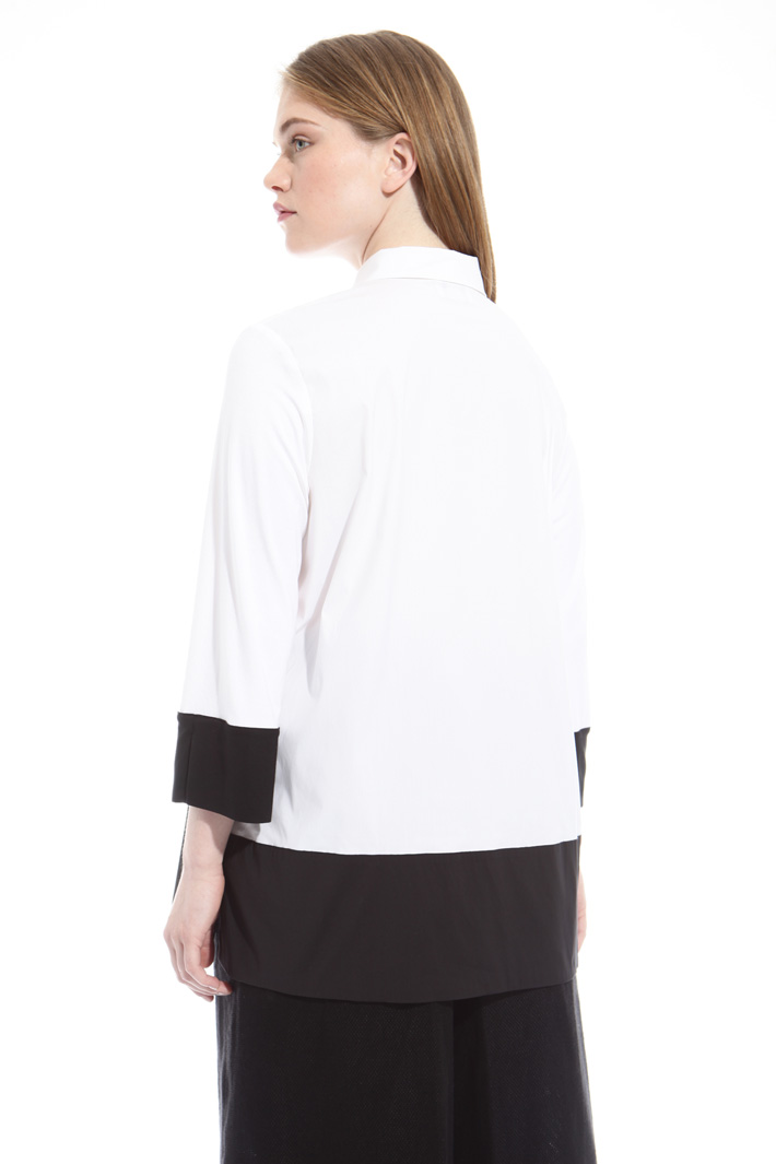 Camicia in popeline di cotone Fashion Market Camicia in popeline di cotone Fashion Market