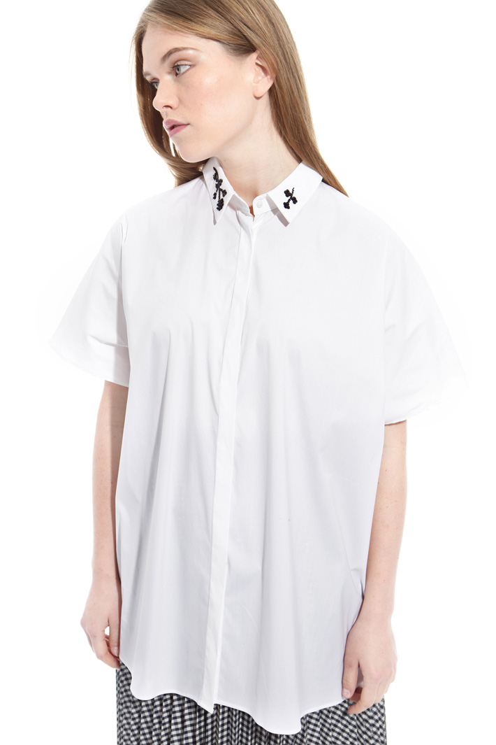 Camicia con ricamo bijoux Fashion Market Camicia con ricamo bijoux Fashion Market