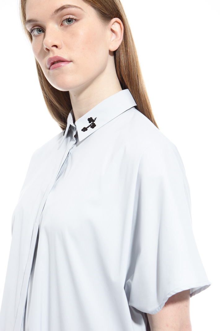 Camicia con ricamo bijoux Fashion Market Camicia con ricamo bijoux Fashion Market