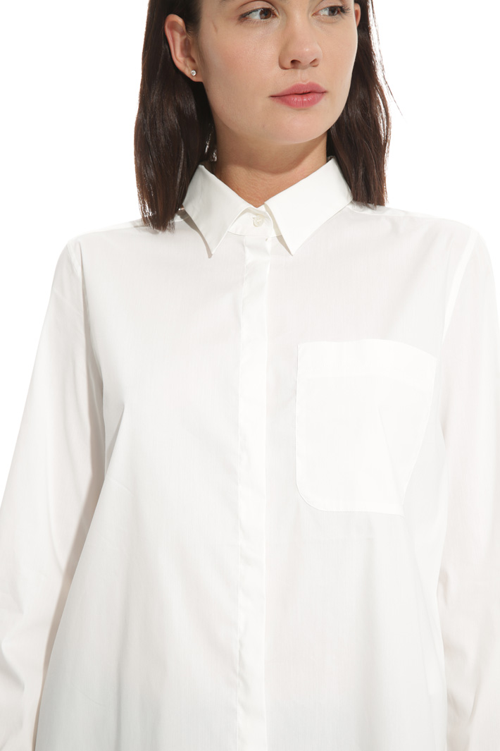 Camicia in popeline a crepe Fashion Market Camicia in popeline a crepe Fashion Market