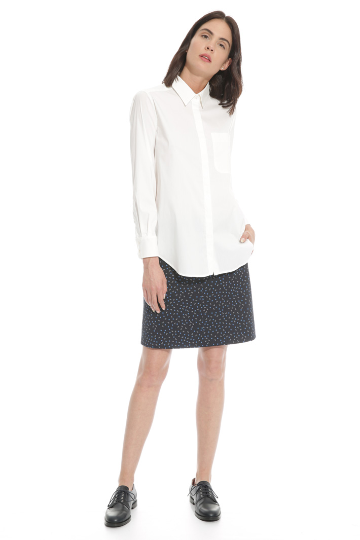 Camicia in popeline a crepe Fashion Market Camicia in popeline a crepe Fashion Market