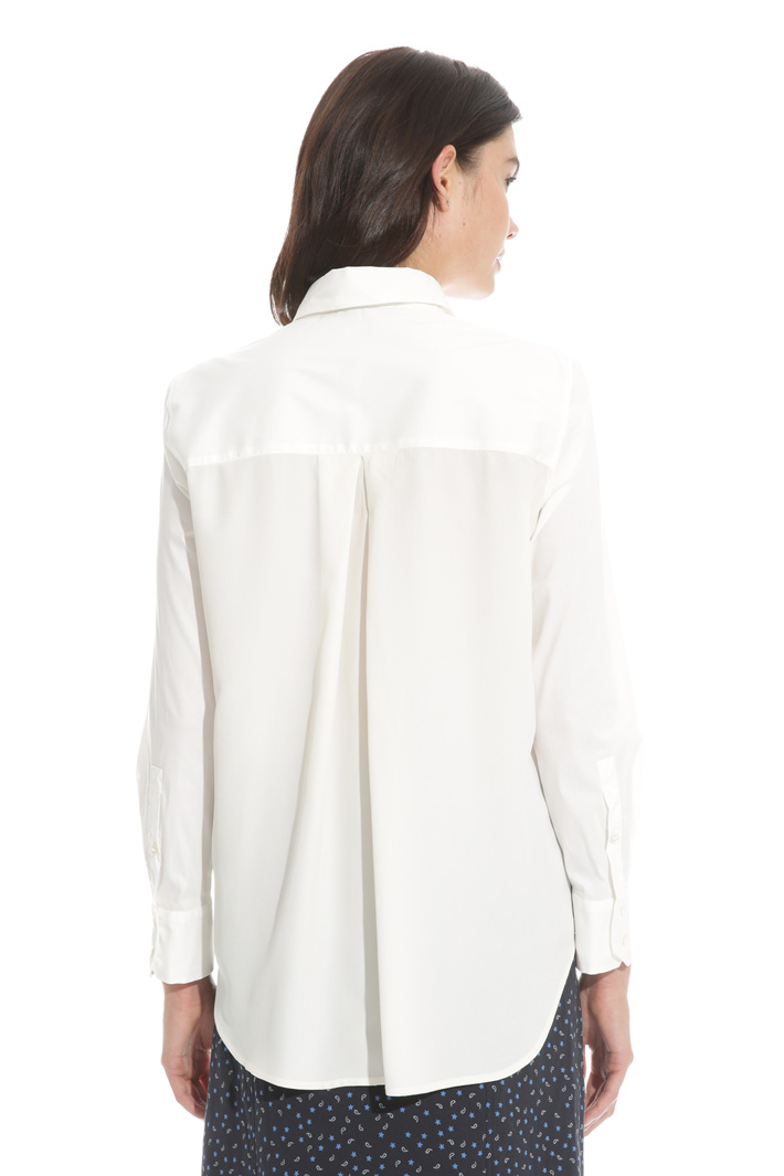 Camicia in popeline a crepe Fashion Market Camicia in popeline a crepe Fashion Market