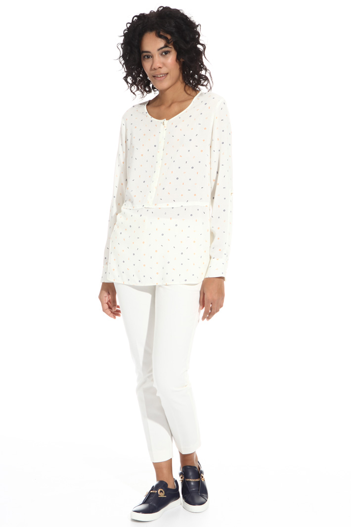 Blusa in fluido di viscosa Fashion Market Blusa in fluido di viscosa Fashion Market