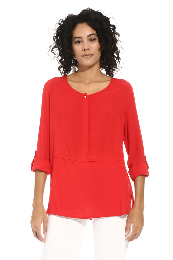 Blusa in fluido di viscosa Fashion Market Blusa in fluido di viscosa Fashion Market