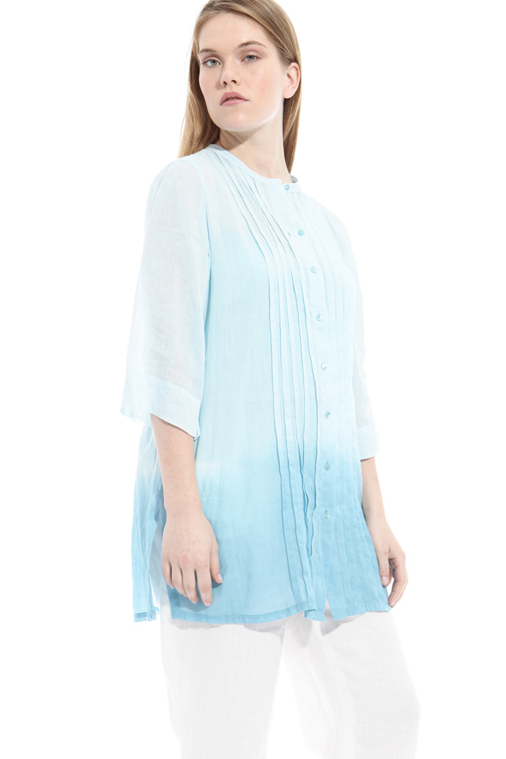Camicia in ramiè sfumato Fashion Market Camicia in ramiè sfumato Fashion Market