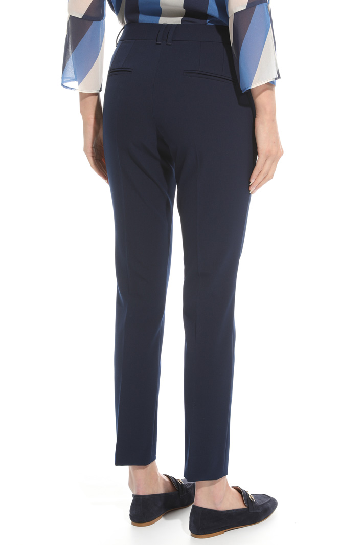 Pantalone in twill compatto Fashion Market Pantalone in twill compatto Fashion Market