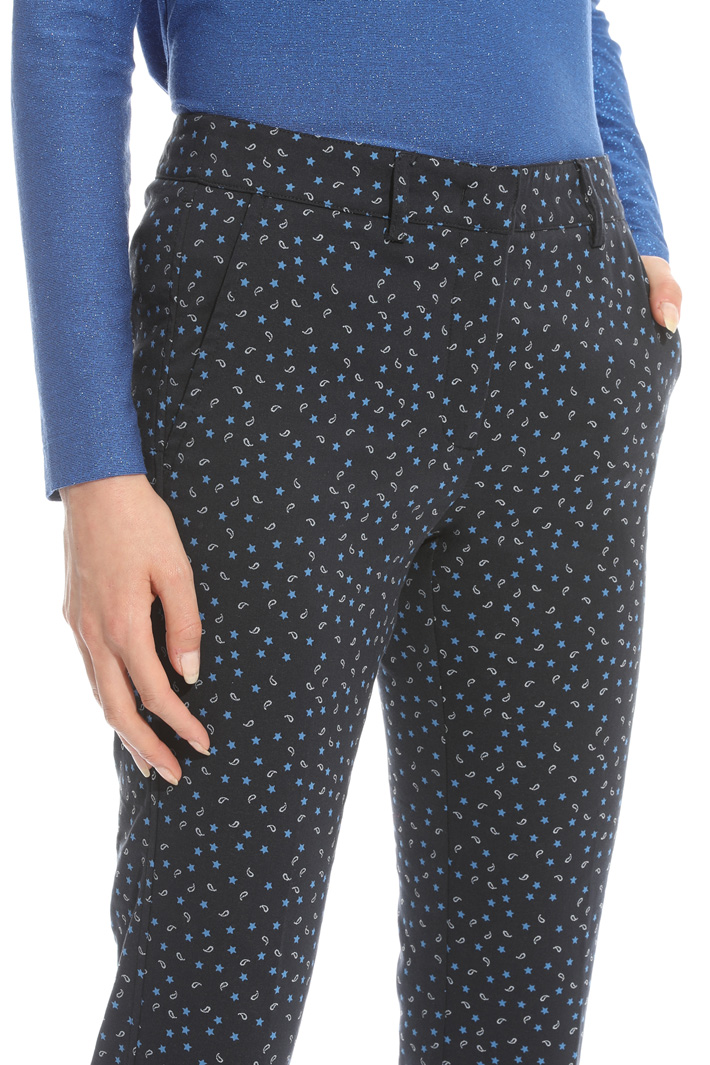 Pantalone in tessuto jacquard Fashion Market Pantalone in tessuto jacquard Fashion Market