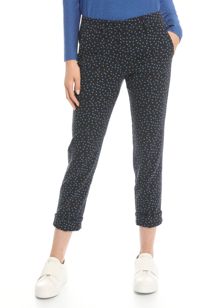 Pantalone in tessuto jacquard Fashion Market Pantalone in tessuto jacquard Fashion Market