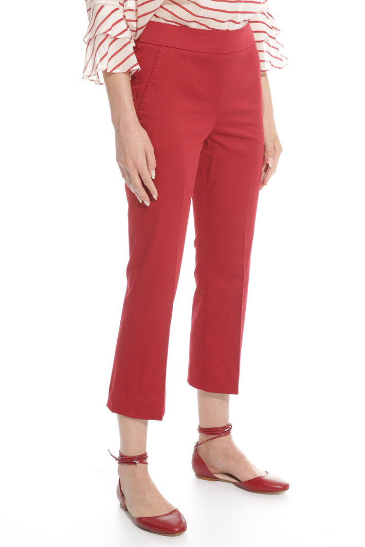 Pantalone flare in cotone Fashion Market Pantalone flare in cotone Fashion Market