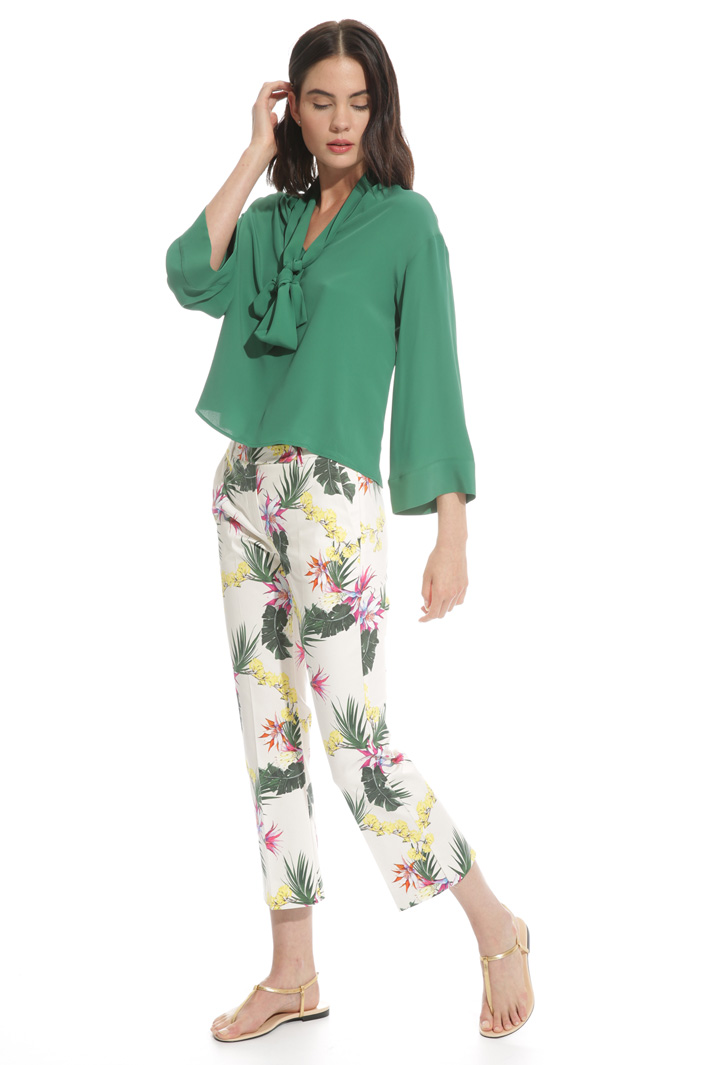 Pantalone in cotone stampato Fashion Market Pantalone in cotone stampato Fashion Market