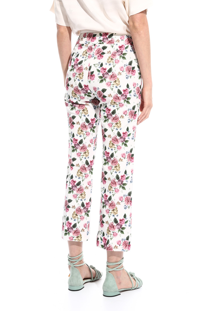 Pantalone in faille stretch Fashion Market Pantalone in faille stretch Fashion Market
