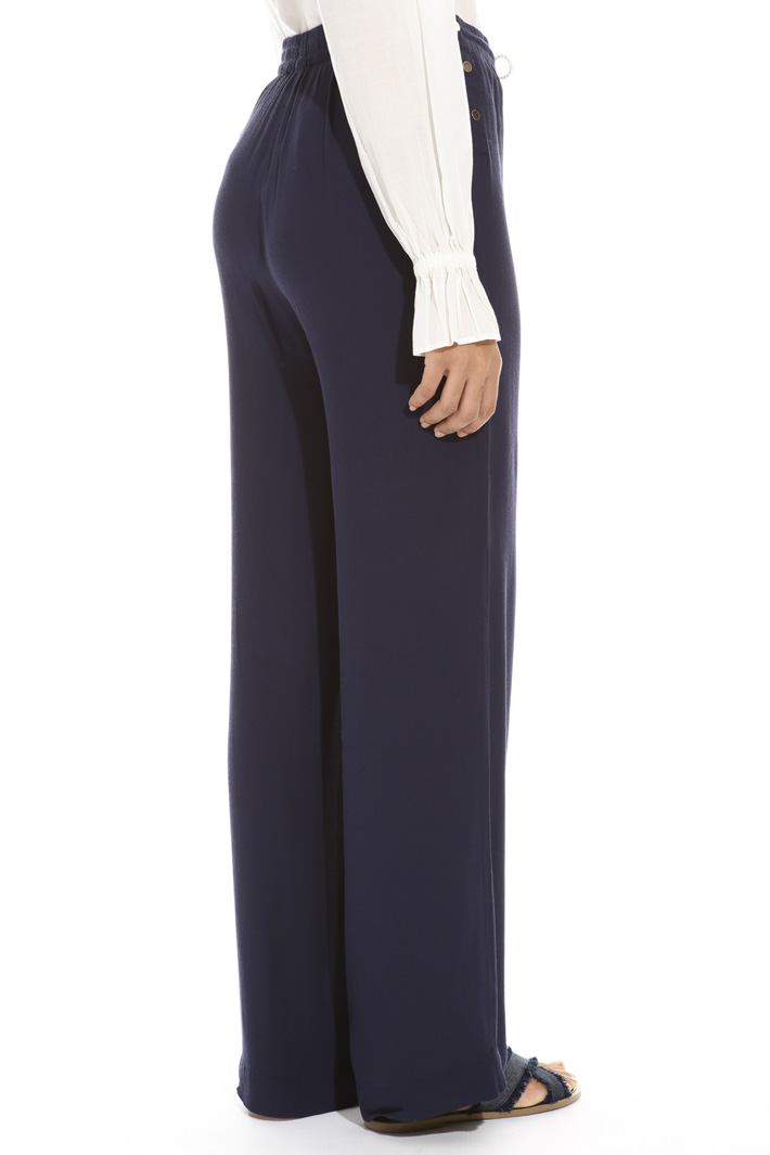 Pantalone in fluido crepe Fashion Market Pantalone in fluido crepe Fashion Market
