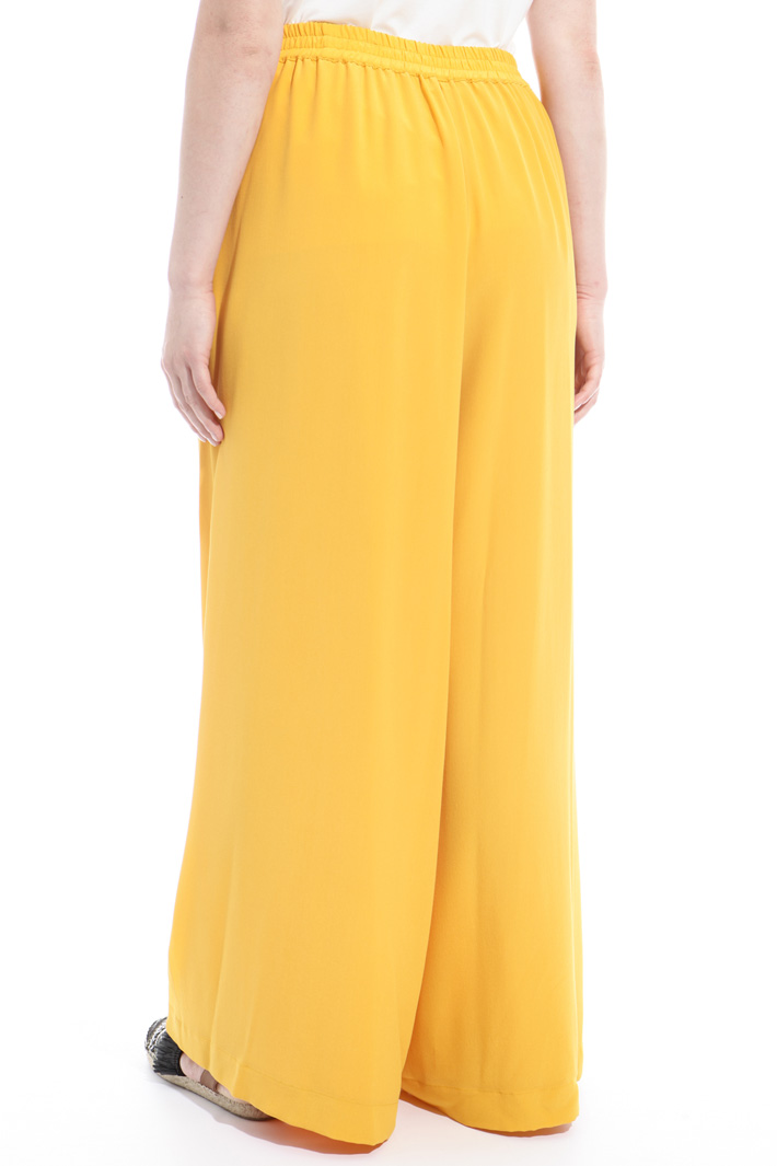 Pantaloni in crepe de chine Fashion Market Pantaloni in crepe de chine Fashion Market