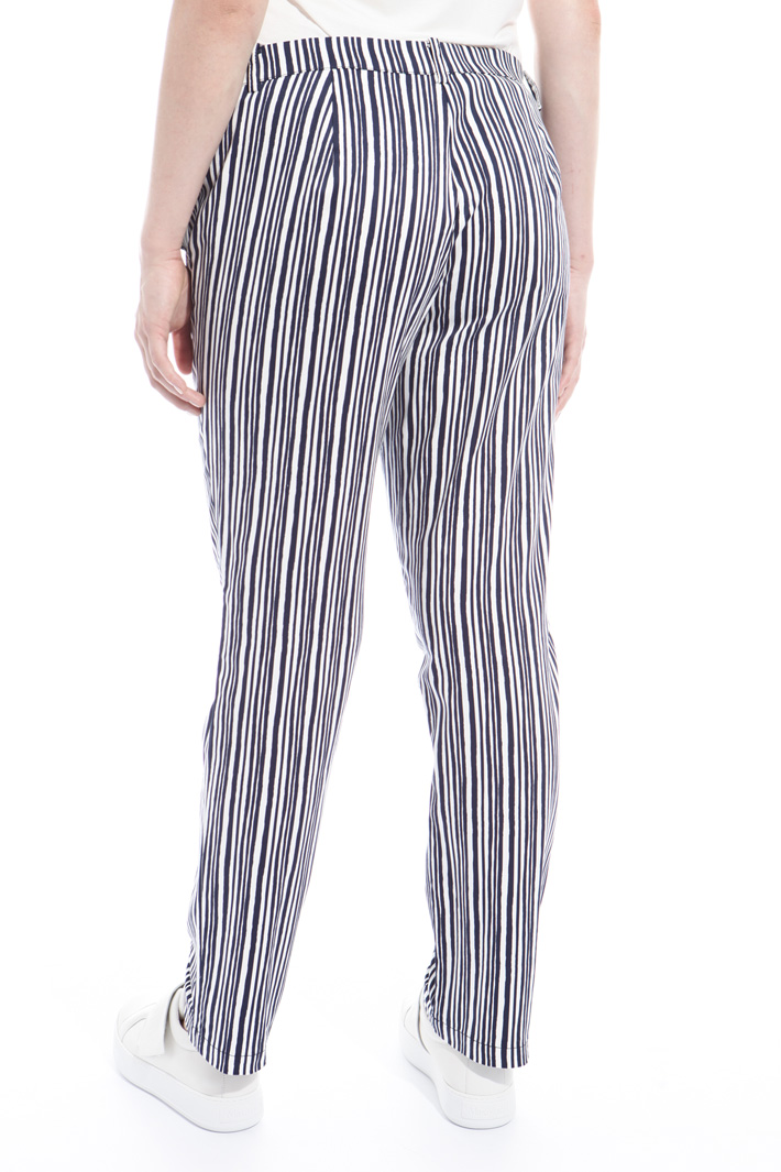 Pantalone in raso di cotone Fashion Market Pantalone in raso di cotone Fashion Market