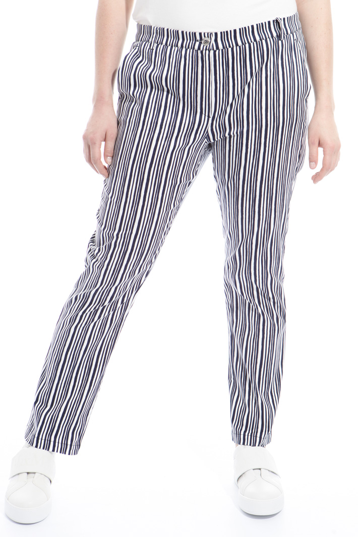 Pantalone in raso di cotone Fashion Market Pantalone in raso di cotone Fashion Market