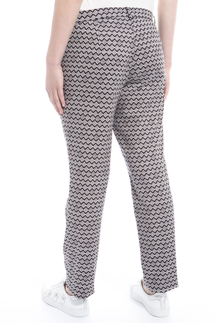 Pantalone in raso di cotone Fashion Market Pantalone in raso di cotone Fashion Market