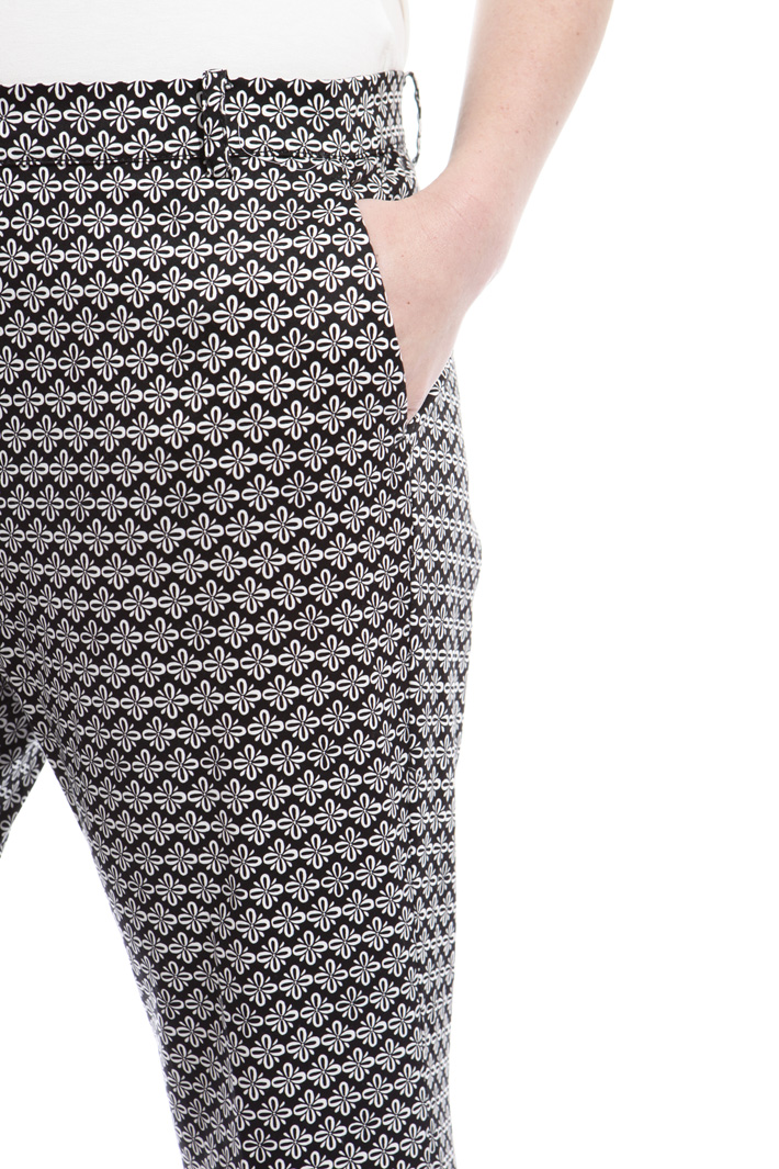 Pantalone in raso di cotone Fashion Market Pantalone in raso di cotone Fashion Market