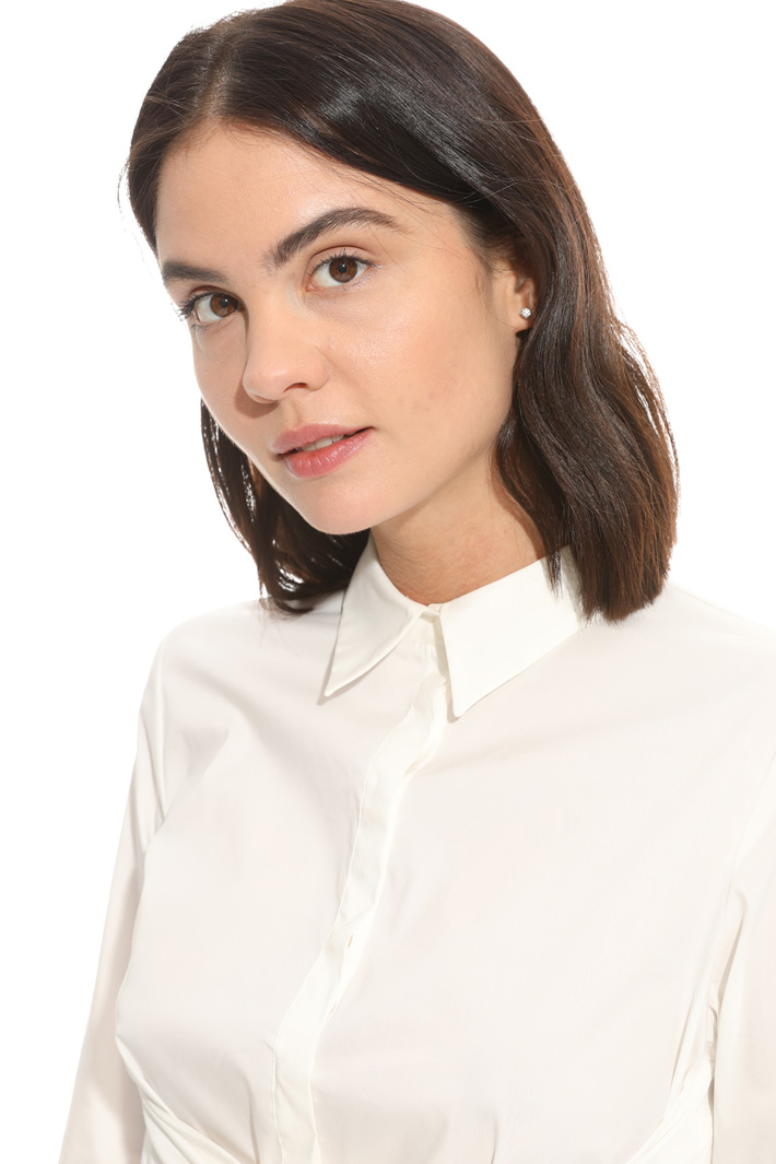 Camicia con fusciacca annodata Fashion Market Camicia con fusciacca annodata Fashion Market