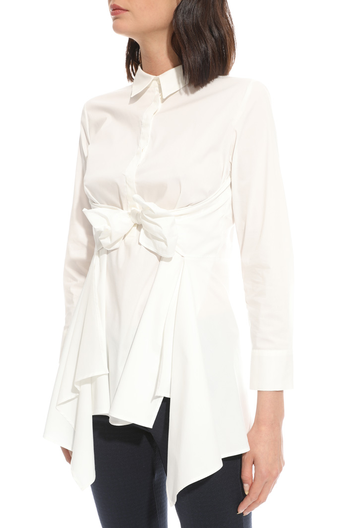 Camicia con fusciacca annodata Fashion Market Camicia con fusciacca annodata Fashion Market