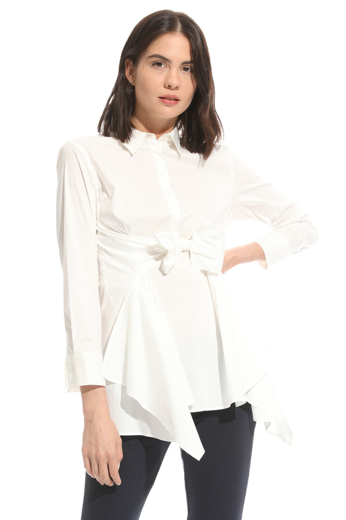Camicia con fusciacca annodata Fashion Market Camicia con fusciacca annodata Fashion Market