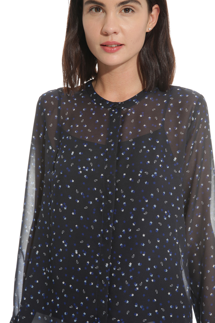 Camicia lunga in crepe Fashion Market Camicia lunga in crepe Fashion Market