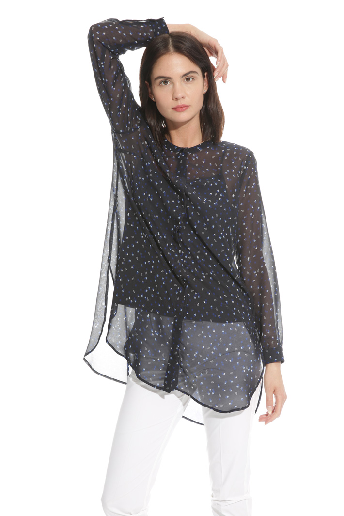 Camicia lunga in crepe Fashion Market Camicia lunga in crepe Fashion Market