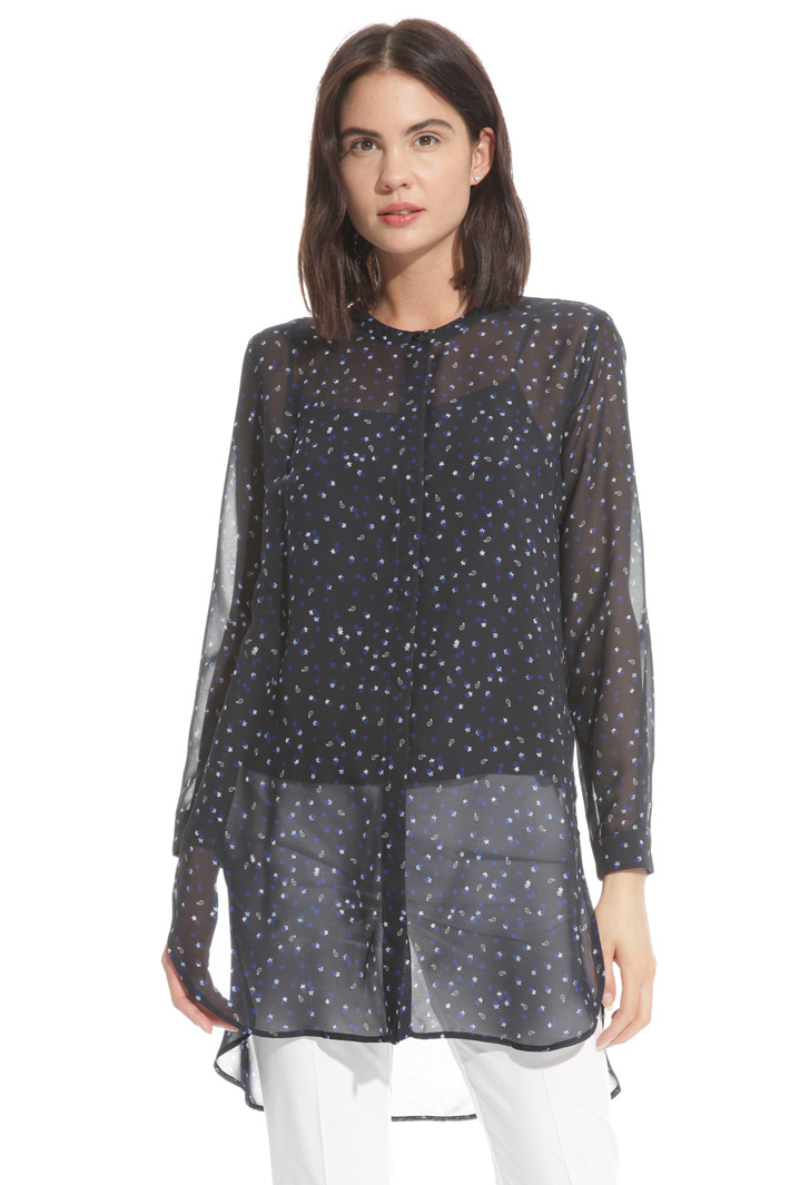 Camicia lunga in crepe Fashion Market Camicia lunga in crepe Fashion Market