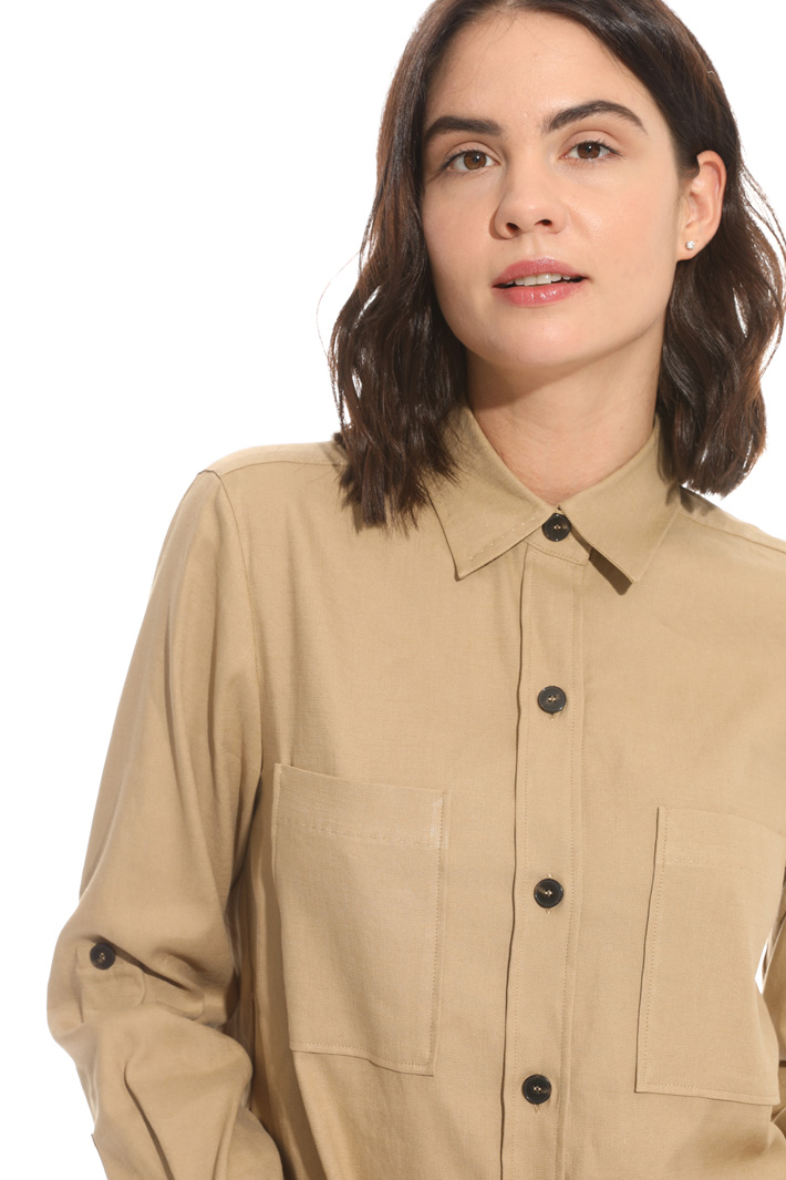 Camicia in stuoia stretch Fashion Market Camicia in stuoia stretch Fashion Market