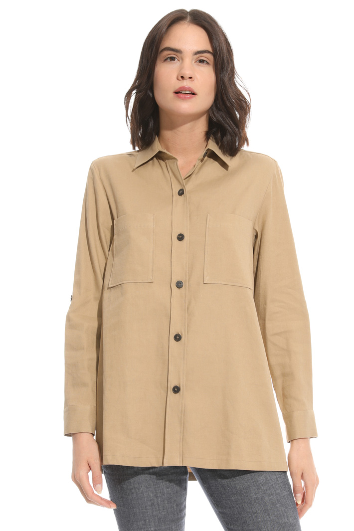 Camicia in stuoia stretch Fashion Market Camicia in stuoia stretch Fashion Market
