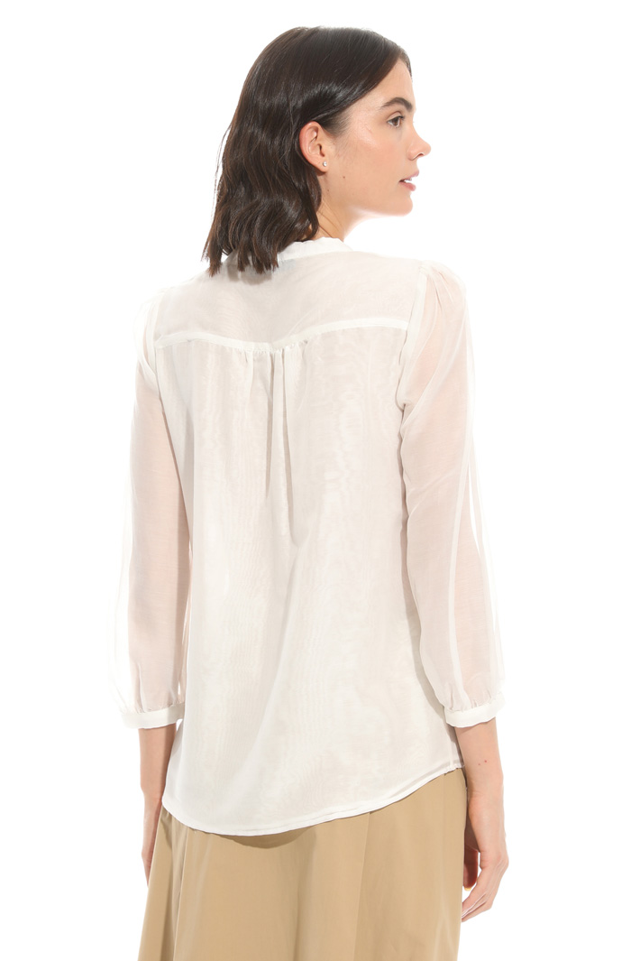 Blusa in voile cotone e seta Fashion Market Blusa in voile cotone e seta Fashion Market