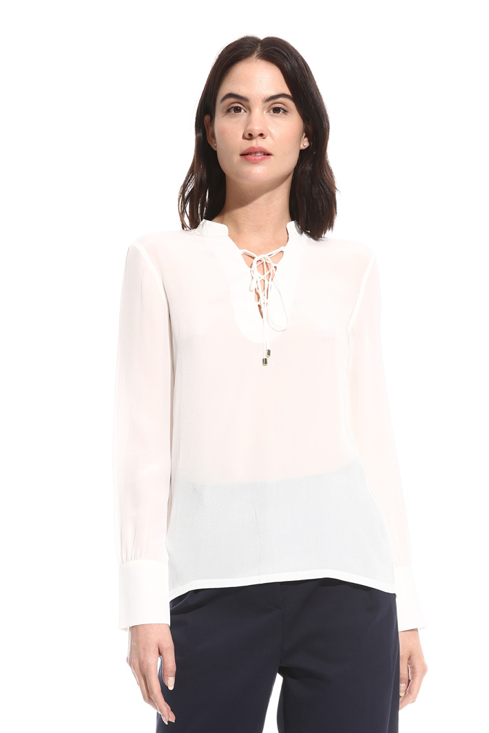 T-shirt in jersey e crepe Fashion Market T-shirt in jersey e crepe Fashion Market