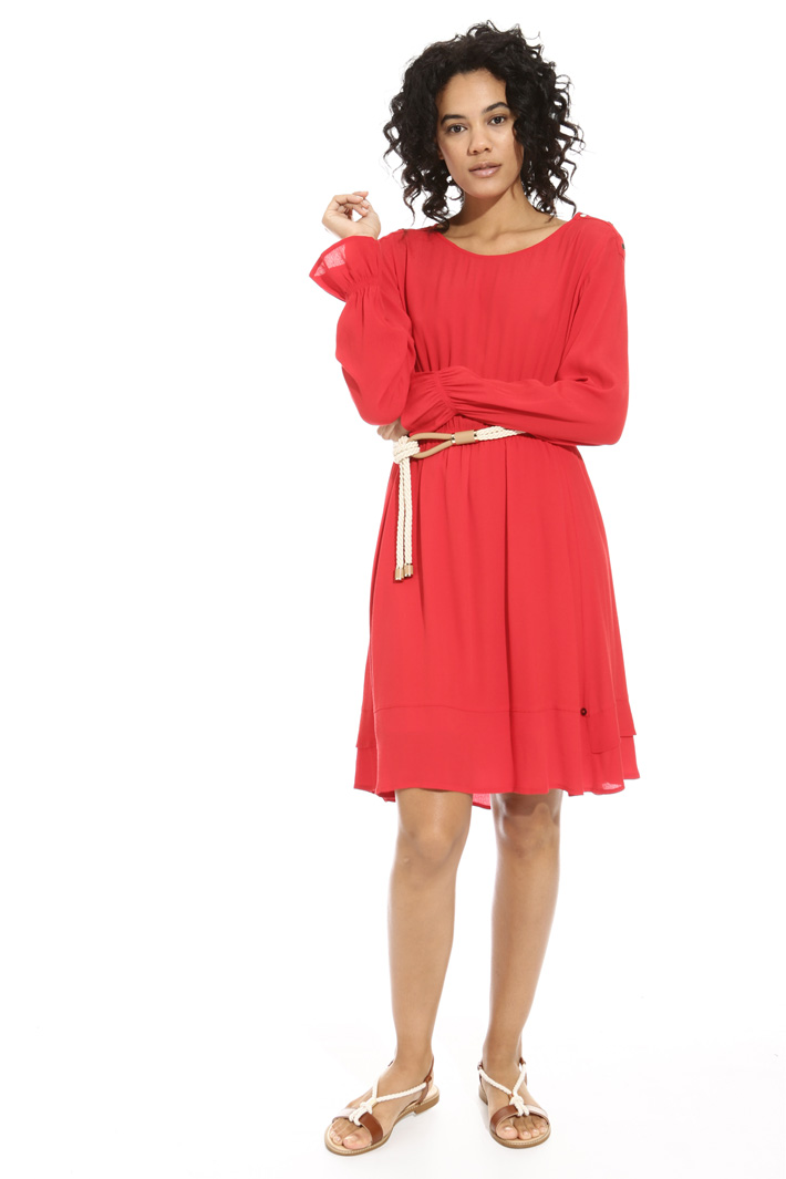 Abito in fluido crepe Fashion Market Abito in fluido crepe Fashion Market