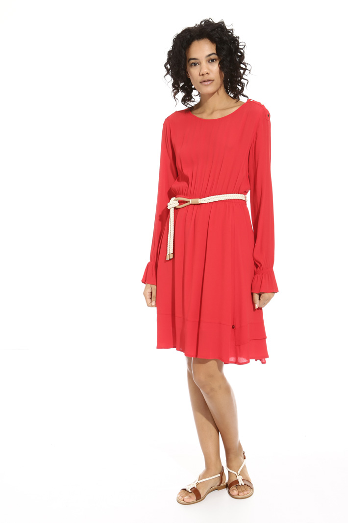 Abito in fluido crepe Fashion Market Abito in fluido crepe Fashion Market