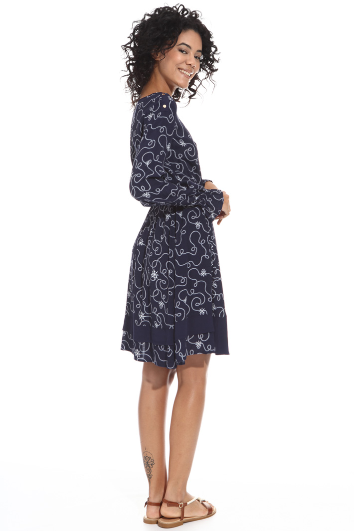 Abito in fluido crepe Fashion Market Abito in fluido crepe Fashion Market