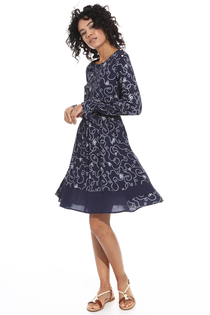 Abito in fluido crepe Fashion Market Abito in fluido crepe Fashion Market