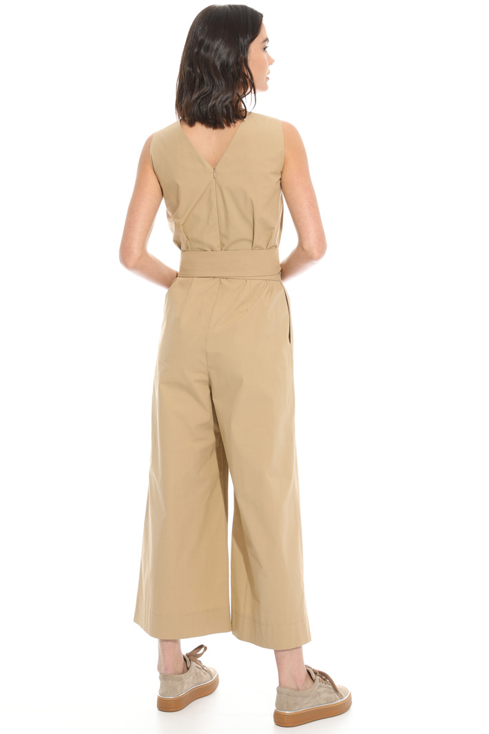 Tuta cropped in popeline Fashion Market Tuta cropped in popeline Fashion Market