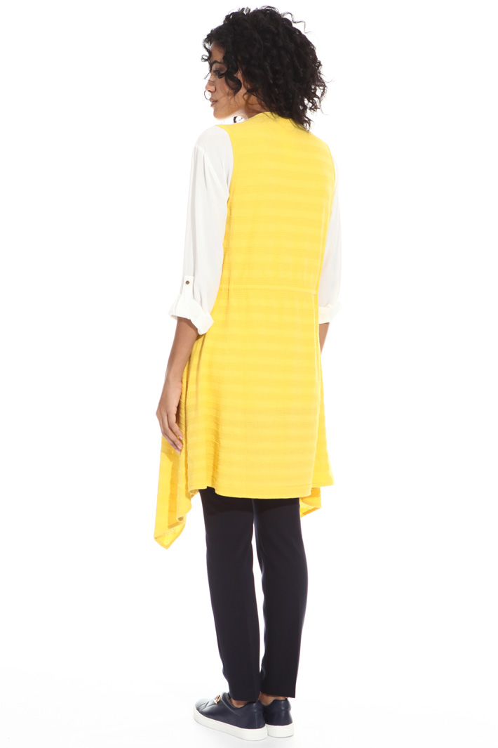 Gilet in cotone punto stuoia Fashion Market Gilet in cotone punto stuoia Fashion Market