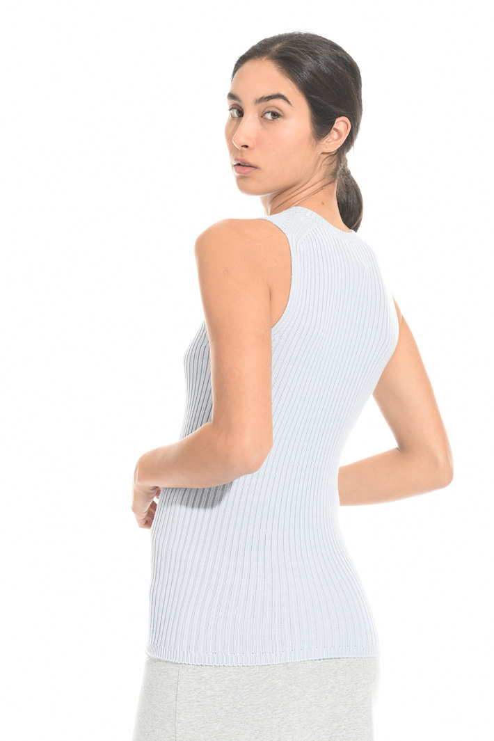 Top a coste in cotone Fashion Market Top a coste in cotone Fashion Market