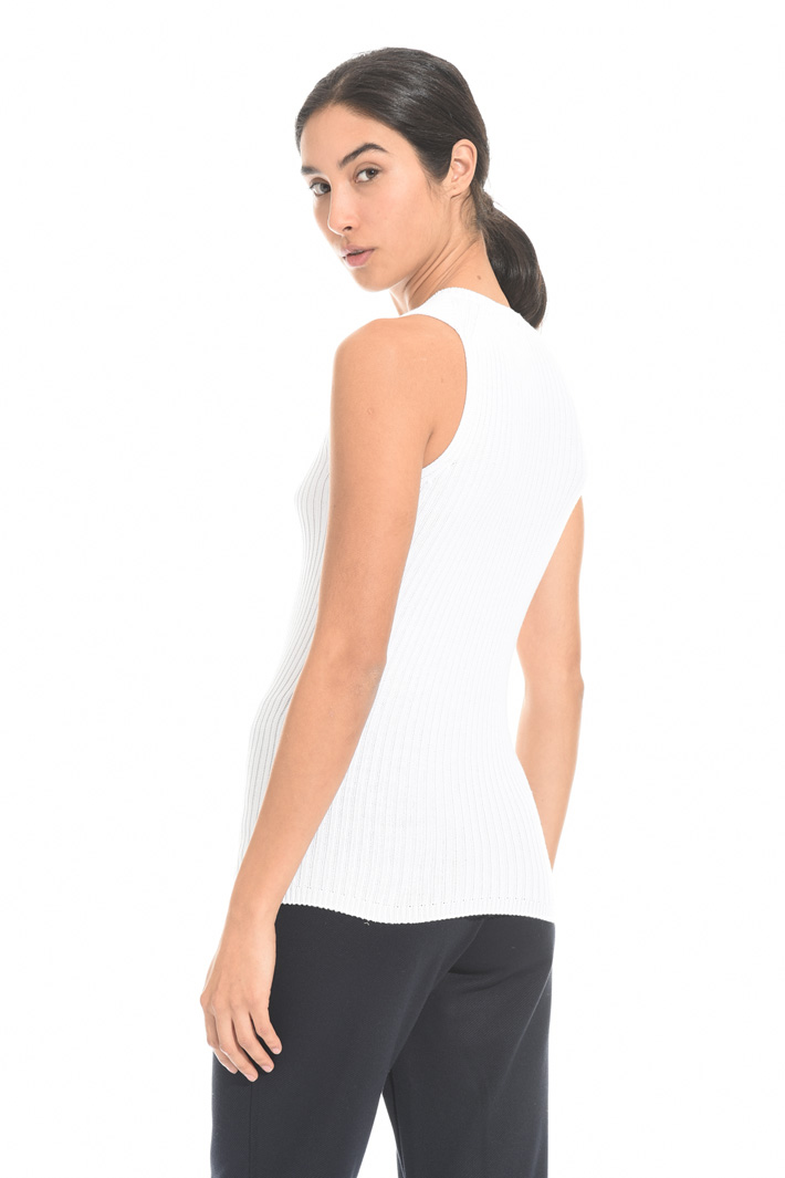 Top a coste in cotone Fashion Market Top a coste in cotone Fashion Market