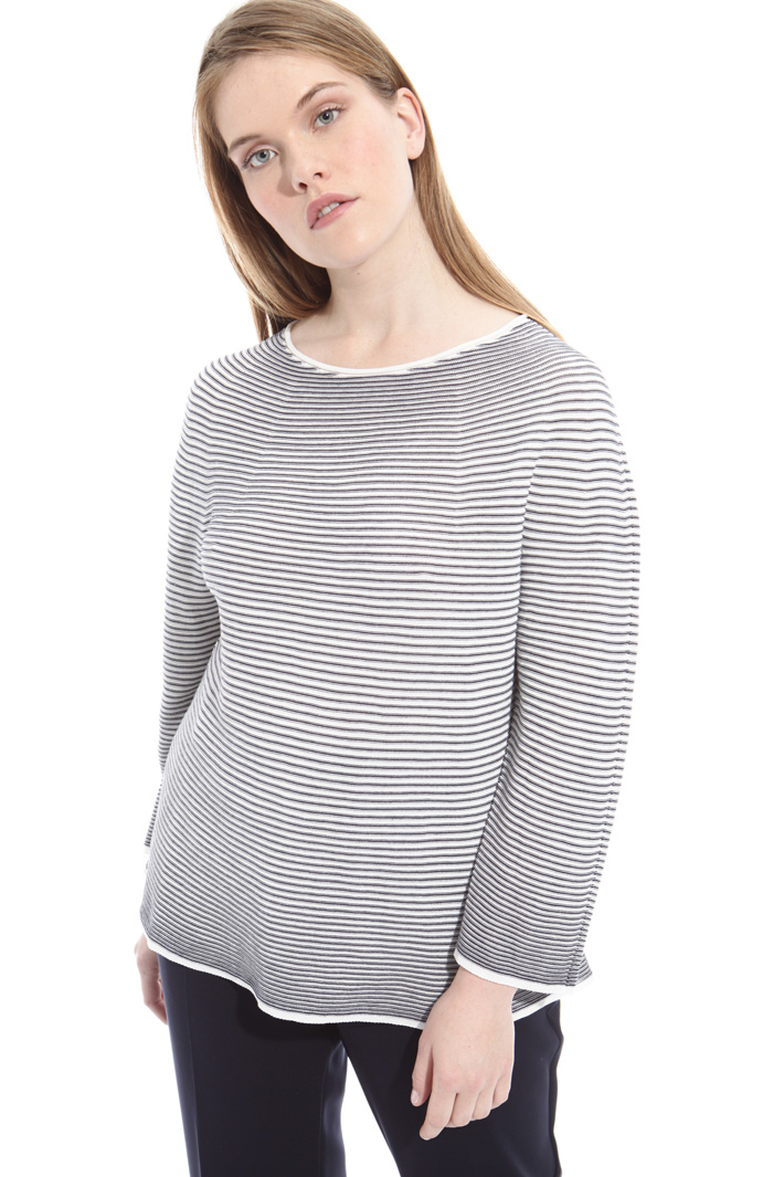 Maglia in cotone a costine Fashion Market Maglia in cotone a costine Fashion Market